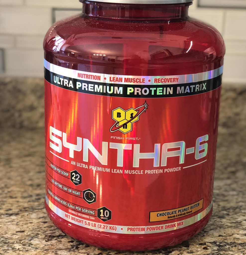 BSN Syntha-6 Chocolate Peanut Butter Protein powder