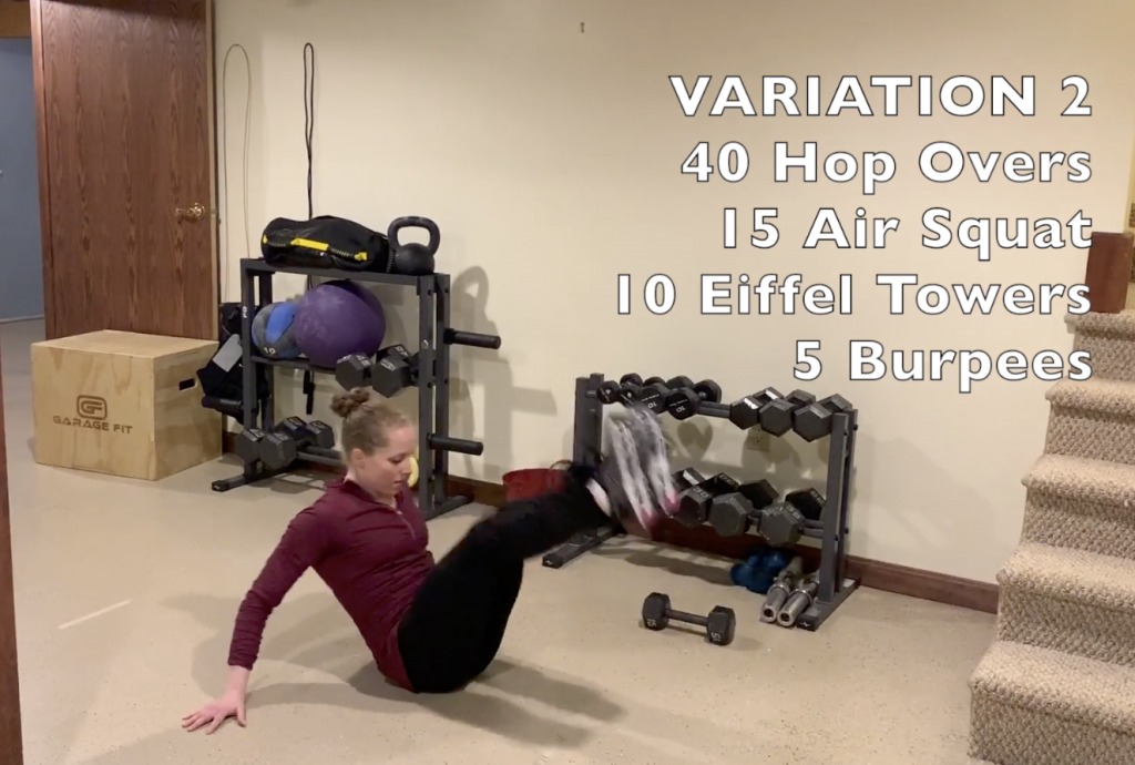 15 Minute Home Workout Variation 2