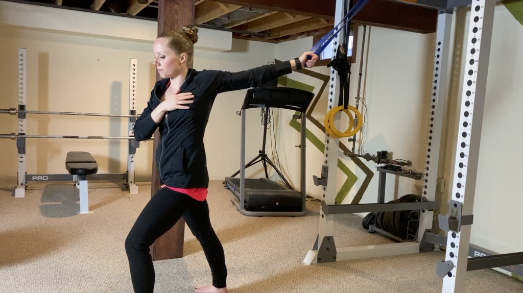 Resistance Band Chest Opener Stretch