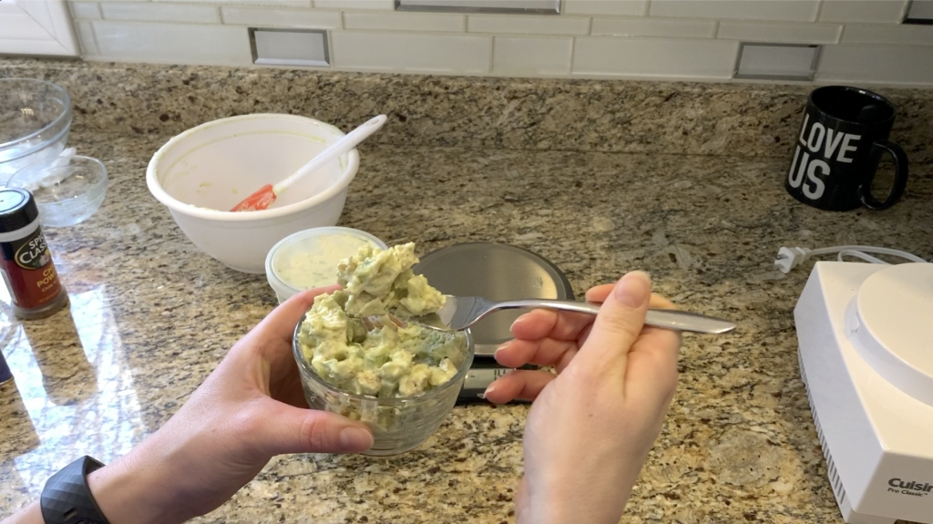 Cucumber Avocado Chicken Salad