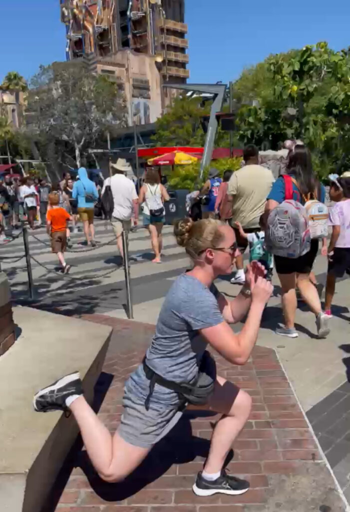 Disneyland Bulgarian Split Squat