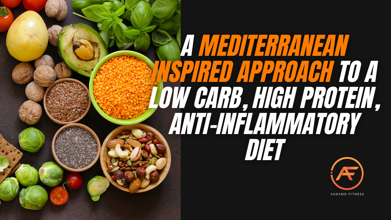 A Mediterranean Inspired Approach to a Low Carb, High Protein, Anti-Inflammatory Diet
