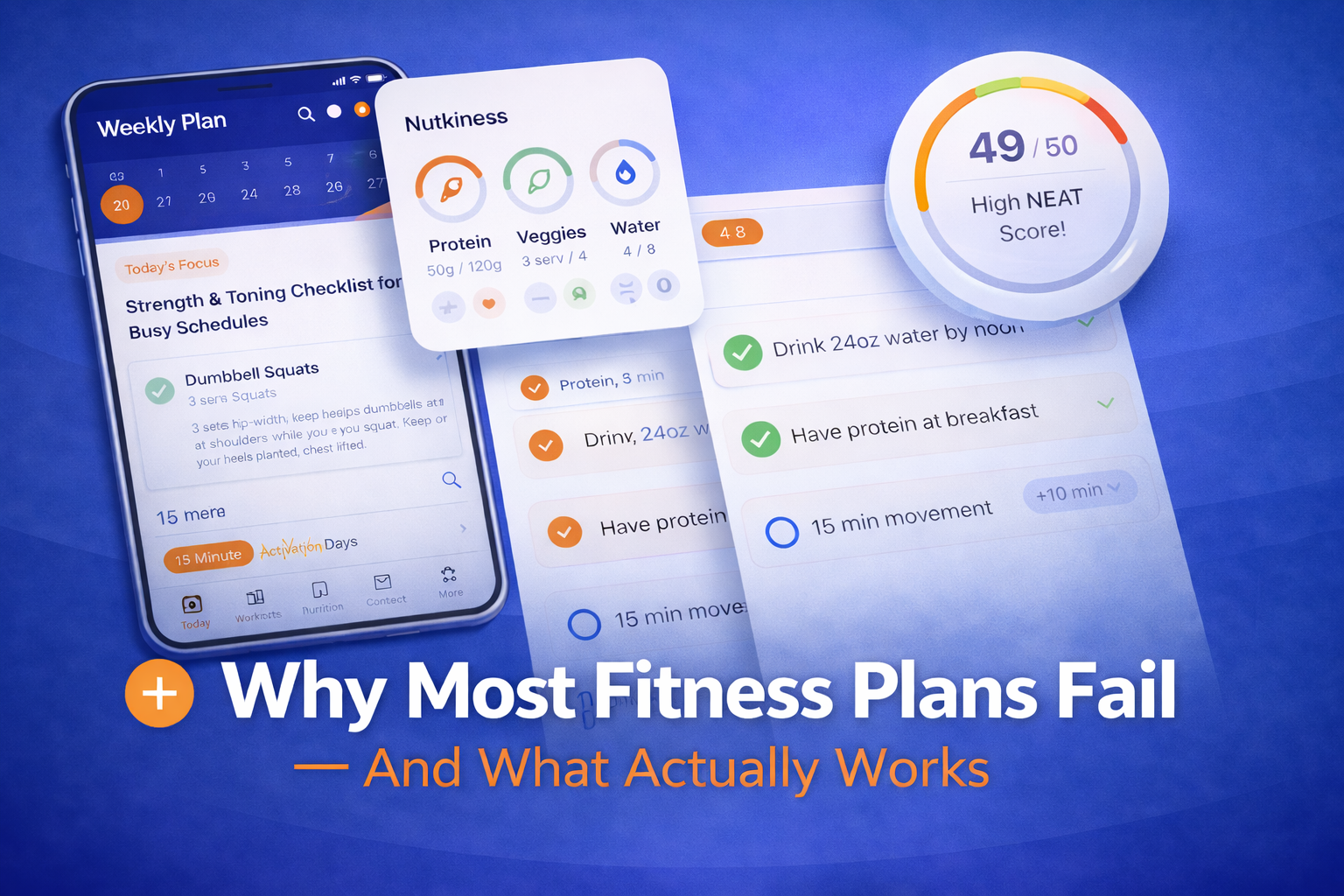 Why Most Fitness Plans Fail (And What Actually Works)